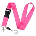 thumbnail image 4 of CUITING Lanyards for Id Badges Polyester Lanyards for Keys Simple Lanyard with Id Holder Yellow, 4 of 4