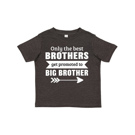 

Inktastic Only the Best Brothers Get Promoted to Big Brother Gift Toddler Boy Girl T-Shirt