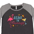 thumbnail image 4 of Inktastic Ready to Flamingle- Flamingo Party Women's Plus Size T-Shirt, 4 of 5