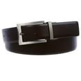 thumbnail image 2 of Men's 1 1/4" Cut-to-Fit Black or Brown Reversible Dress Belt, 2 of 3