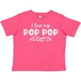 thumbnail image 3 of Inktastic I Love My Pop Pop with Hearts Boys or Girls Toddler T-Shirt, 3 of 5