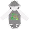 thumbnail image 3 of Inktastic My Auntie Loves Me Dinosaur Boys Long Sleeve Baby Bodysuit, 3 of 5