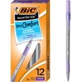 thumbnail image 1 of BIC Stylo à Bille Mode Rond Stic Grip Xtra Comfort; Violet; Lot de 12 (Violet), 1 of 3