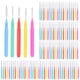thumbnail image 1 of 100 piezas de cepillos interdentales, hilo dental, palillo de dientes, cepillo de ortodoncia Labymos  Palillo de dientes, 1 of 7