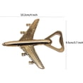 thumbnail image 5 of 20 PCS Ouvre-Bouteille d'Avion Squelette avec "Notre Aventure Commence" Emballage Exquis pour les Faveurs de Fête de Mariage et Décorations (Or Foncé), 5 of 5