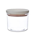 thumbnail image 1 of Toystoory Contenedor de alimentos para cocina, organizador de granos apilable a prueba de humedad, organizador transparente, soporte de Rosado 250ml, 1 of 6