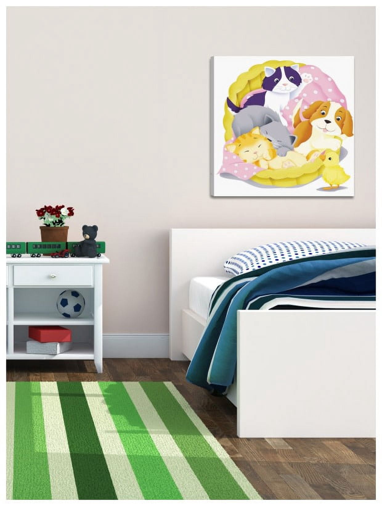Marmont Hill "Baby Animals" by Curtis Painting Print on Canvas