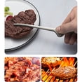 thumbnail image 6 of RBCKVXZ 430 Korean Barbecue Clip Stainless Steel Pointed Food Clip Steak Barbecue Food Scissors 2Pcs Set, Kitchen Gadgets, 6 of 7
