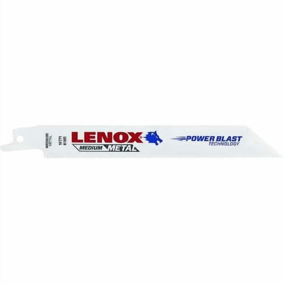 LENOX 20566-618R 6" METAL CUTTING RECIPROCATING SAW BLADE