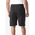 thumbnail image 3 of KingSize Men's Big & Tall 10" Fleece Cargo Shorts, 3 of 4