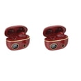 thumbnail image 2 of Cateissary Auricular compatible con Bluetooth Carga USB Control táctil Pantalla digital Auricular Auriculares para escuchar música al aire libre Rojo 2Conjunto, 2 of 6