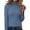 Blue, variant on Fiaer Womens Sweaters Turtleneck Long Sleeve Solid Color Breathable Cozy Lightweight Slim Fit Knit Tops Yellow XL