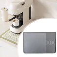 thumbnail image 1 of Tapete de silicona para café con bordes elevados, mantiene las encimeras secas, tapete para cafetera, tapete para barra de café para gabinete, Bar y Gris, 1 of 8