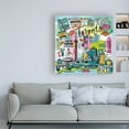 thumbnail image 3 of Trademark Fine Art 'Global Travel XIII' Canvas Art by Farida Zaman, 3 of 3
