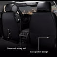 thumbnail image 3 of BaiCH Car Seat Covers, Breathable and Waterproof Faux Leather Automotive Seat Covers for Cars SUV Truck Sedan,Universal Anti-Slip Driver Seat Cover with Backrest (Full Seat, Black), 3 of 7