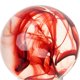 thumbnail image 2 of JDM Style Shift Knob with 3 Adapters, Round Ball Shape Shifter Head for Manual and Automatic Transmission Vehicles, Red, 2 of 4