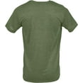 thumbnail image 4 of Gildan Mens Softstyle T-Shirt, XL, Heather Military Green (Pack of 2) 2 Heather Military Green, 4 of 6