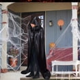 thumbnail image 3 of Capucha Negra Cape Reaper Witch Wizard Disfraz De Halloween Cosplay Para Carnival Dress Up Party Eigraketly HA043412-02, 3 of 6
