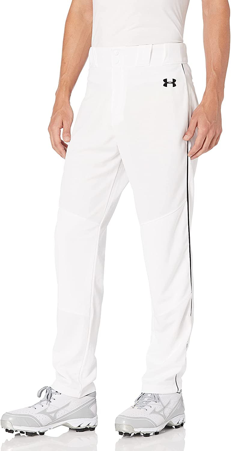 XL Details about   Under Armour Men's Utility Relaxed Piped Baseball Pants White 