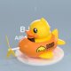 thumbnail image 4 of Adornos De Coche De Juguete De Pato, Decoraciones De Salpicadero De Coche De Pato Amarillo, Juguete De Pato De Asalto De Avión Kearding OD014047-00, 4 of 6