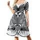 thumbnail image 2 of Vestido de manga corta con runas vikingas, vestido de verano para mujer, vestido de noche, vestido de lujo para niñas, vestidos elegantes, tallas grandes, 2 of 7