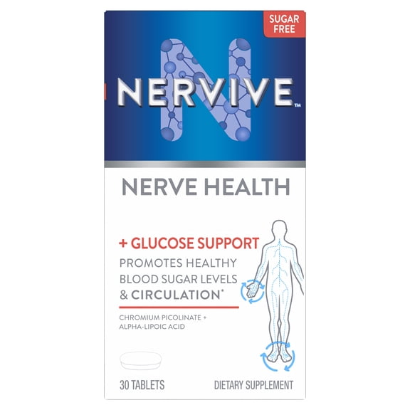 Nervive Health Glucose Support Sugar Free 30ct