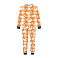 thumbnail image 4 of Fgnfyis Halloween Family Pajamas Loose Print Soft Cozy 2 Piece Set Tops Pants Sleepwear Loungewear, 4 of 4