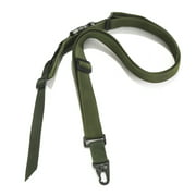 3 Point Sling Tactical Sling Traditional Adjustable Shoulder Strap Hunting with Metal Hook