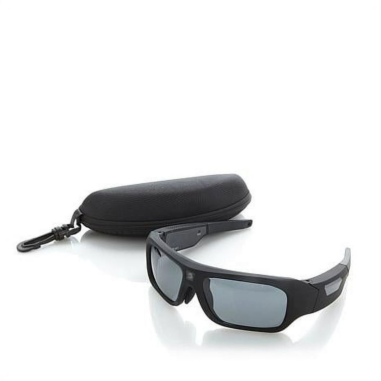 Neurona Optic HD 1080P Smart WiFi 5MP Video Recording Eyewear Sunglasses  with Premium Black Back Pack Bundle