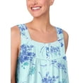 thumbnail image 5 of Aria Women's Sleeveless 100% Cotton Nightgown, Sizes XS-5X, 5 of 7