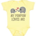 thumbnail image 3 of Inktastic My Pawpaw Loves Me Grandchild Boys or Girls Baby Bodysuit, 3 of 5