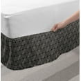 thumbnail image 2 of Ambesonne Modern Multi-color Abstract Wrap Around Microfiber Bed Skirt, Queen, 2 of 2