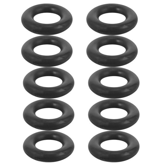 10 Pcs Tire Ring Bobbin Winder Sewing Machine Rubber Replacements Friction Wheel Ties up Band Apron