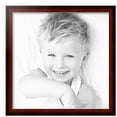 thumbnail image 2 of ArtToFrames 23" x 23" Matte Mahogany with Gold Accent Diploma Picture Frame, 23x23 inch Brown Wood Poster Frame (WOM-5109), 4 Pack, 2 of 6