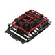 thumbnail image 5 of Vogacara Portaequipajes reutilizable Bungee Red de equipaje Piezas de bolsillo de malla desmontable Fuerte resistencia a la tracción para simulación RC Type3 NO3 Vogacara FN010401-01, 5 of 6
