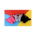 thumbnail image 4 of Kids Devil Horns Earmuffs Cute Plush Winter Ear Warmers,Watermelon Red, 4 of 4