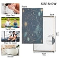 thumbnail image 6 of Yayeee 100% Cotton Hand Towels for Bathroom 16" x 28" Soft Absorbent Kitchen Towel, Dark Star Map, 6 of 7