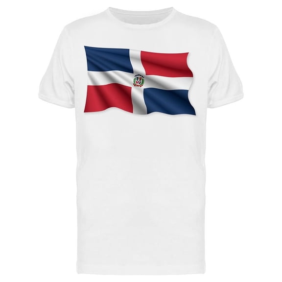 A Waving Dominican Flag Tee Men's -Image by Shutterstock