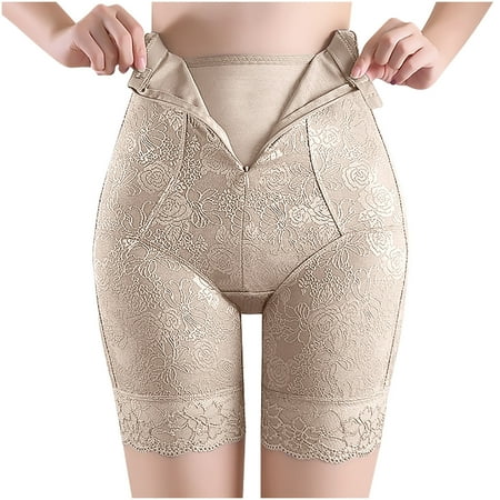 Bigersell Shapewear Underwear Clearance Women s Bikini Panties Boyshort Thongs Panty Style P-1443 Cotton Plus Size Panties G String Thong Briefs Mid Waist Women Cheeky Panties Beige M