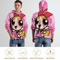 thumbnail image 6 of The Powerpuff Girls Unisex Sweatshirts Loose Pullover Sweater Hooded Hoodie 3D Printing Jacket Winter Fall Clothes 2XL, 6 of 7