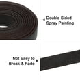 thumbnail image 3 of 2.2 Yard 20mm Flat Leather Cord, Leather Lacing Strips for DIY Crafting Coffee, 3 of 6