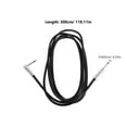 thumbnail image 2 of TABLETREANDS Cable De Instrumento Flexible Negro Para Guitarra Acústica Y Eléctrica Con Reducción De Ruido, 2 of 8