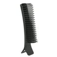 thumbnail image 2 of 1 pinza para el pelo larga, accesorio antideslizante para peluquería (negro), 2 of 14