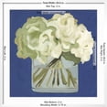 thumbnail image 5 of Art.com White Hydrangeas II Art Print by Emma Scarvey, White Frame Wall Art, 29" x 29", 5 of 5