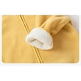 thumbnail image 5 of EnJoCho Kids Winter Hoodie Jacket Plush Long Sleeve Soft Cute Zip Up Coat With Pocket Fashion Warm Outerwear Boys Girls, 5 of 9
