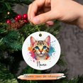 thumbnail image 2 of Ocicat Ornament, Customized Ocicat Christmas 2025 Ornament Gift, Ocicat Lover Ornament Keepsake, Personalized Ocicat's Name Ornament On Christmas Birthday, Custom Ocicat Colorful Ornament C5aVF6, 2 of 6