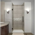 thumbnail image 1 of Aston Sdr995-23-10 Cascadia 23" Wide X 72" High Frameless Hinged Shower Door - Bronze, 1 of 7