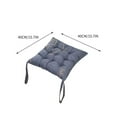thumbnail image 3 of AuroraX Chair Cushions Outdoor Soft Cozy Seat Cushion for Garden, Patio, Office,Home Chairs 15"x15", 3 of 4