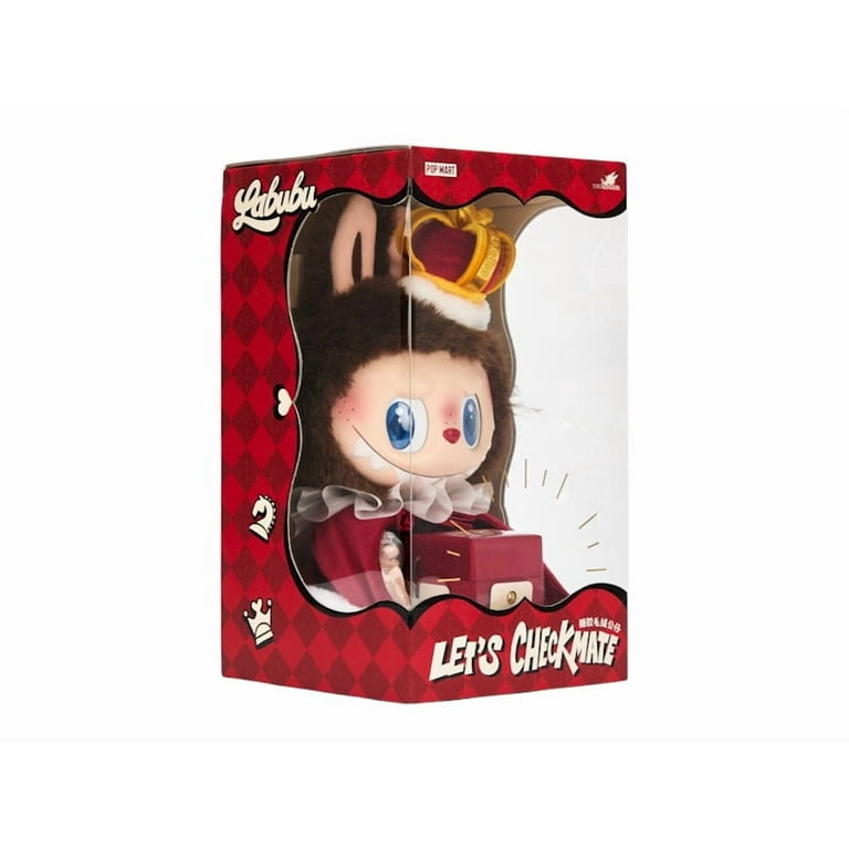 【正規品】POPMART Let's Checkmate Labubu NEW POP MART THE MONSTERS Let's Checkmate Plush LABUBU KING