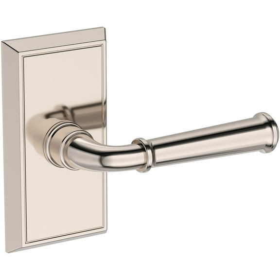 Baldwin Ps.Dun.R.Hfr Dunsmoor Passage Door Lever Set - Nickel